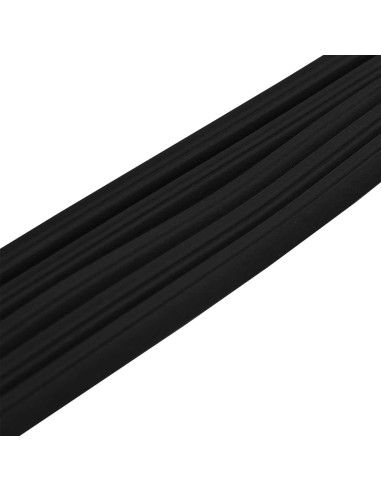 Nastro adesivo per finestre Nero 10 x 6 mm 100 m Schiuma EPDM