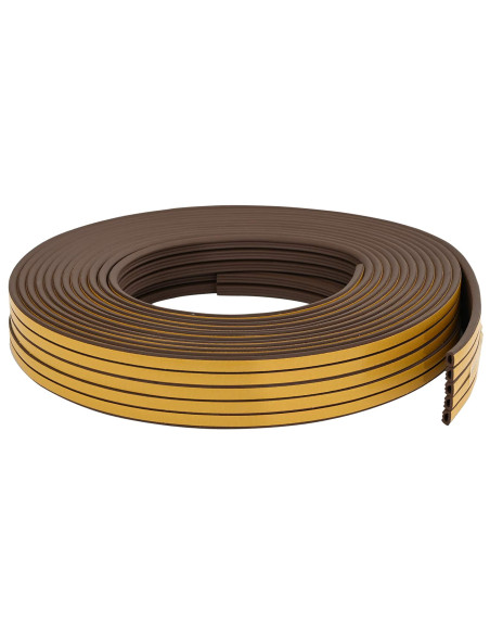 Nastro adesivo per finestre Marrone 10 x 6 mm 50 m Schiuma EPDM