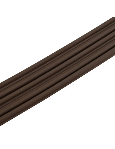 Nastro adesivo per finestre Marrone 9 x 6 mm 50 m Schiuma EPDM