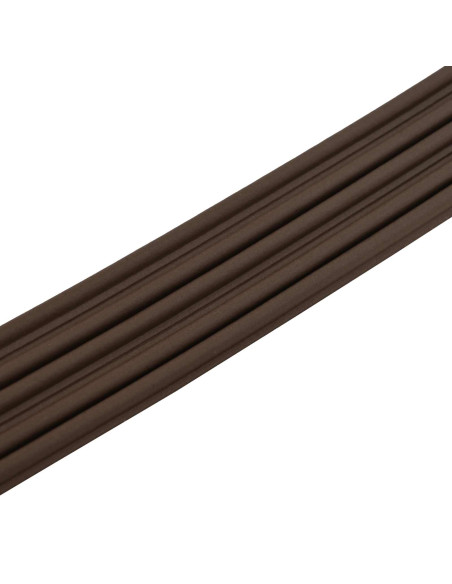 Nastro adesivo per finestre Marrone 9 x 6 mm 50 m Schiuma EPDM