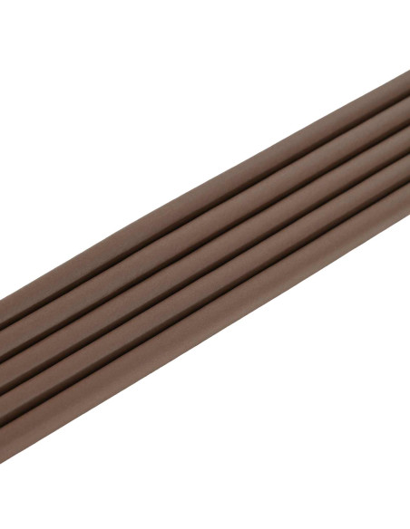Nastro adesivo per finestre Marrone 9 x 8 mm 12 m Schiuma EPDM