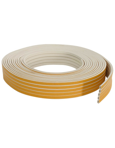Nastro adesivo per finestre Bianco 10 x 6 mm 12 m Schiuma EPDM