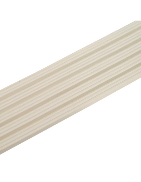 Nastro adesivo per finestre Bianco 10 x 6 mm 12 m Schiuma EPDM