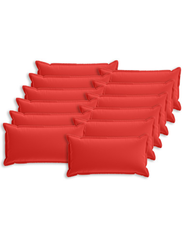 Federa 12 pz HOUTEN Rosso 40 x 80 cm Poliestere