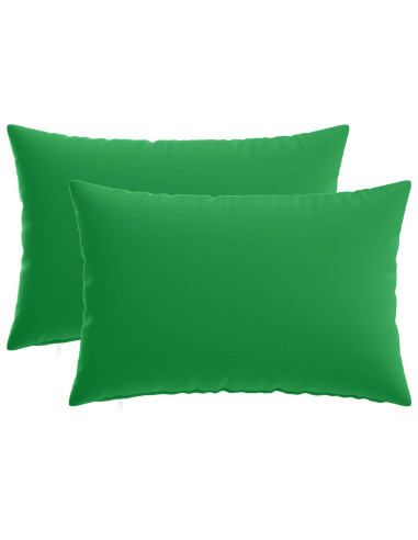 Federa 2 pcs HEERLEN Verde 50 x 80 cm Poliestere