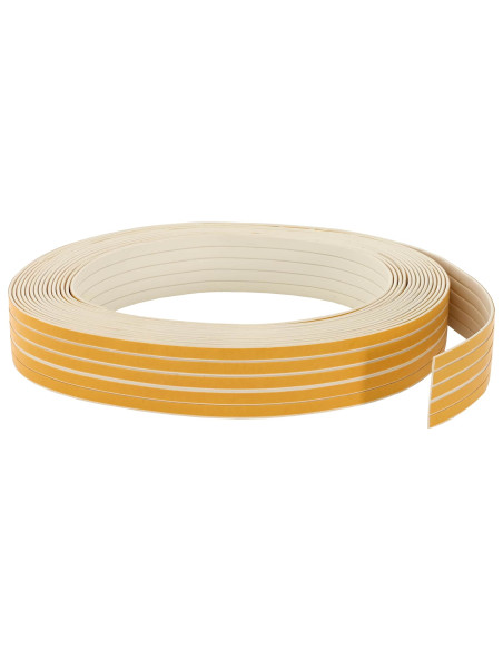Nastro adesivo per finestre Bianco 8 x 2 mm 25 m Schiuma EPDM