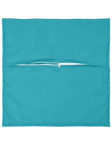 Federa 6 pz HOUTEN Turchese 45 x 45 cm Poliestere