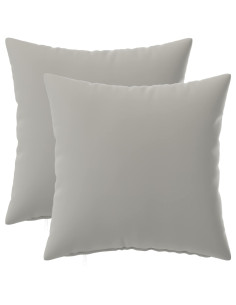Federa 2 pcs HEERLEN Grigio 35 x 35 cm Poliestere