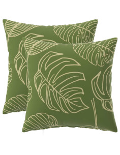 Federa 2 pcs HEERLEN Design a foglia 35 x 35 cm Poliestere