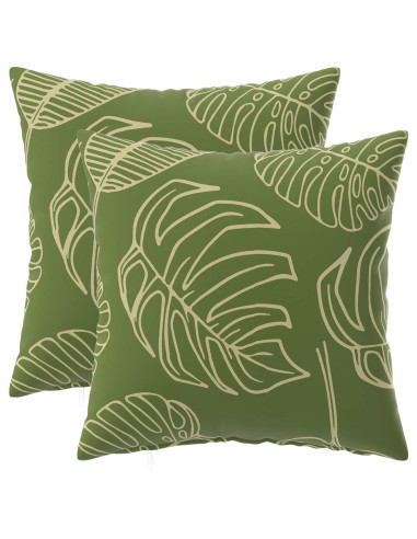 Federa 2 pcs HEERLEN Design a foglia 35 x 35 cm Poliestere