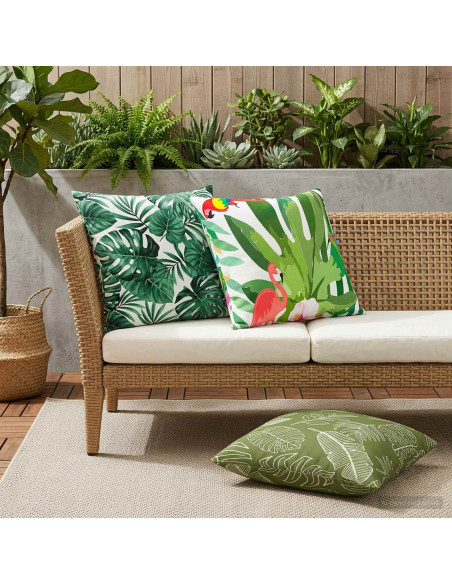 Federa 2 pcs HEERLEN Multicolore 65 x 65 cm Poliestere