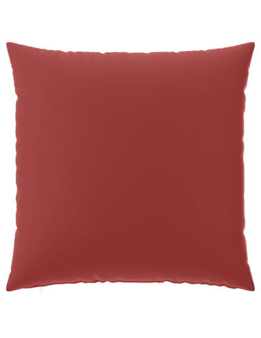 Federa 6 pcs HEERLEN Rosso Vino 60 x 60 cm Poliestere