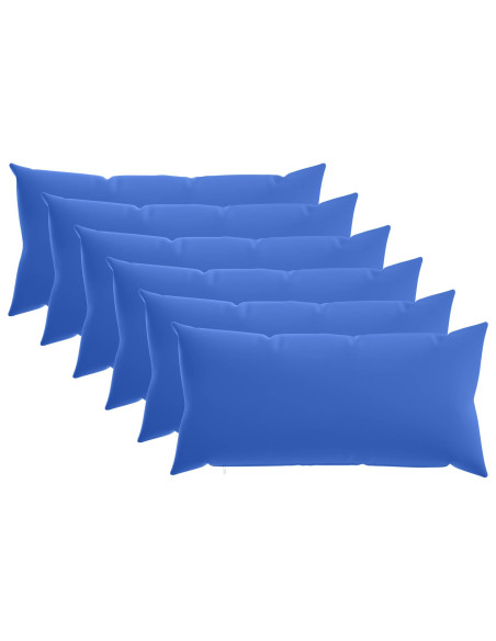 Federa 6 pcs HEERLEN Blu Reale 40 x 80 cm Poliestere