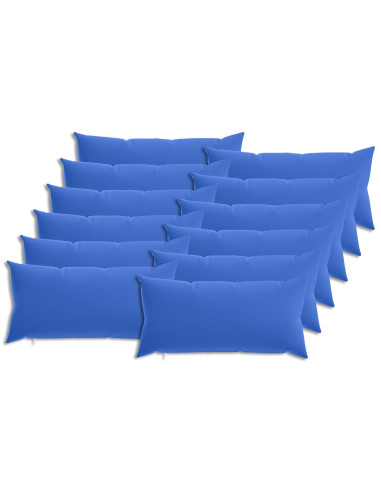 Federa 12 pz HEERLEN Blu Reale 40 x 80 cm Poliestere