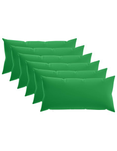 Federa 6 pcs HEERLEN Verde 40 x 80 cm Poliestere