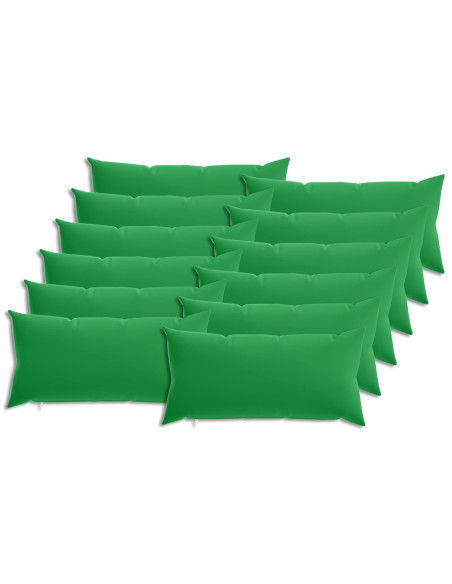 Federa 12 pcs HEERLEN Verde 40 x 80 cm Poliestere