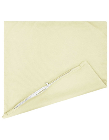 Federa 6 pcs HEERLEN Crema 65 x 65 cm Poliestere