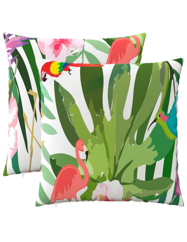 Federa 2 pcs HEERLEN Multicolore 65 x 65 cm Poliestere