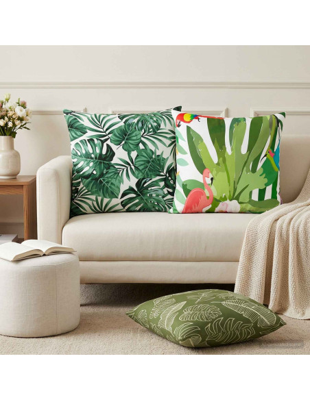 Federa 2 pcs HEERLEN Multicolore 65 x 65 cm Poliestere