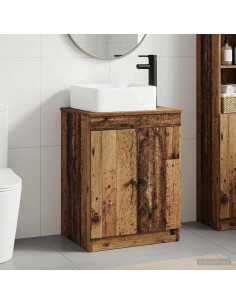 Set di mobili per il bagno Legno antico Legno ingegnerizzato