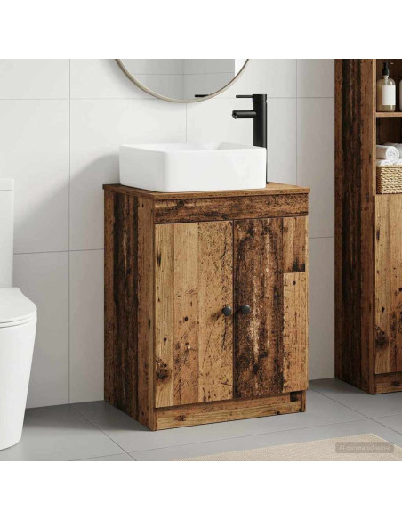 Set di mobili per il bagno Legno antico Legno ingegnerizzato