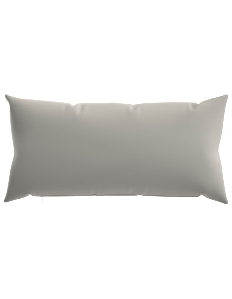Federa 2 pcs HEERLEN Grigio 40 x 80 cm Poliestere