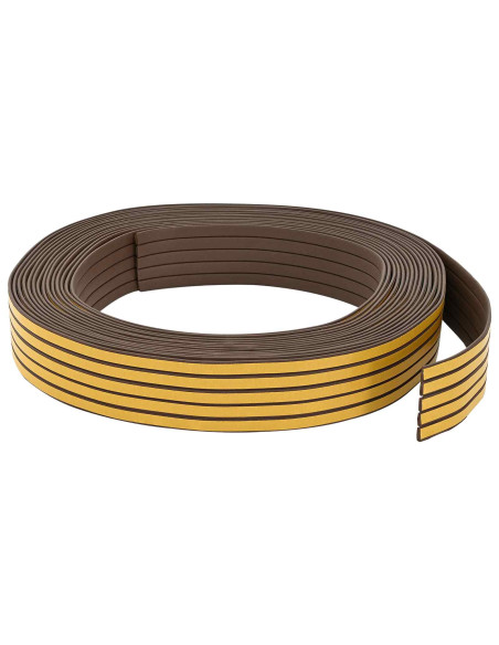 Nastro adesivo per finestre Marrone 8 x 2 mm 25 m Schiuma EPDM