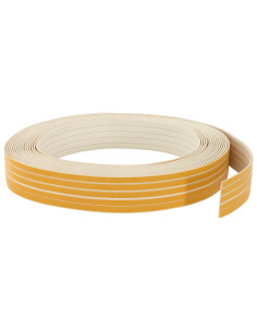 Nastro adesivo per finestre Bianco 9 x 3 mm 12 m Schiuma EPDM 2