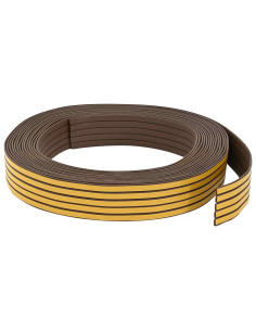 Nastro adesivo per finestre Marrone 9 x 3 mm 25 m Schiuma EPDM 2