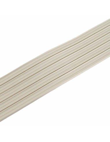 Nastro adesivo per finestre Bianco 9 x 4 mm 12 m Schiuma EPDM