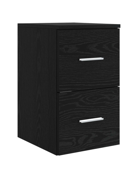 Set di mobili per il bagno 3 pz Nero 49,5 x 44,5 x 65,5 cm