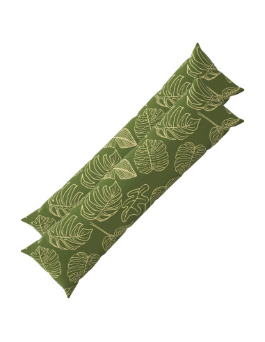 Federa 2 pcs HEERLEN Design a foglia 40 x 145 cm Poliestere