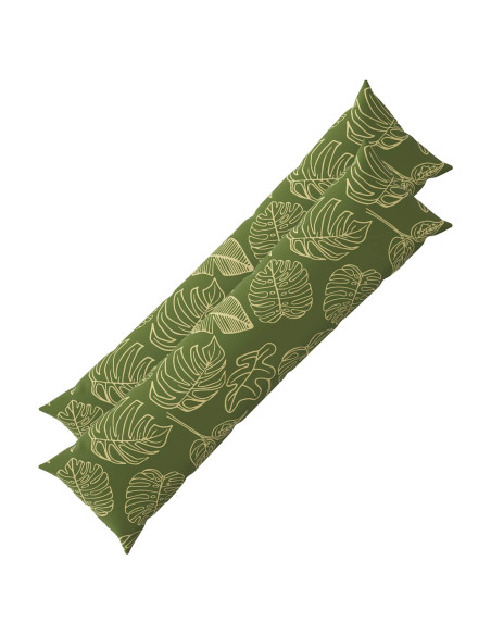 Federa 2 pcs HEERLEN Design a foglia 40 x 145 cm Poliestere