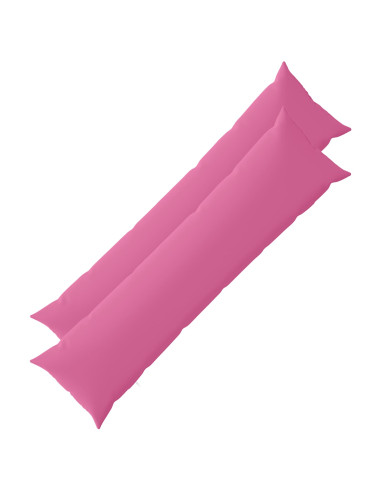 Federa 2 pcs HEERLEN Rosa 40 x 145 cm Poliestere