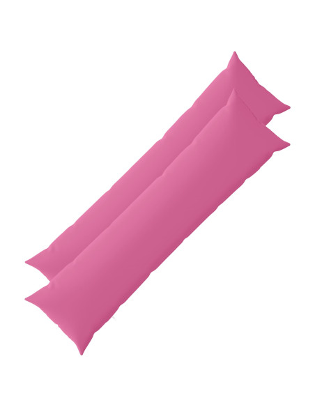 Federa 2 pcs HEERLEN Rosa 40 x 145 cm Poliestere