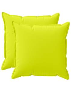 Federa 2 pz HOUTEN Verde brillante. 65 x 65 cm Poliestere