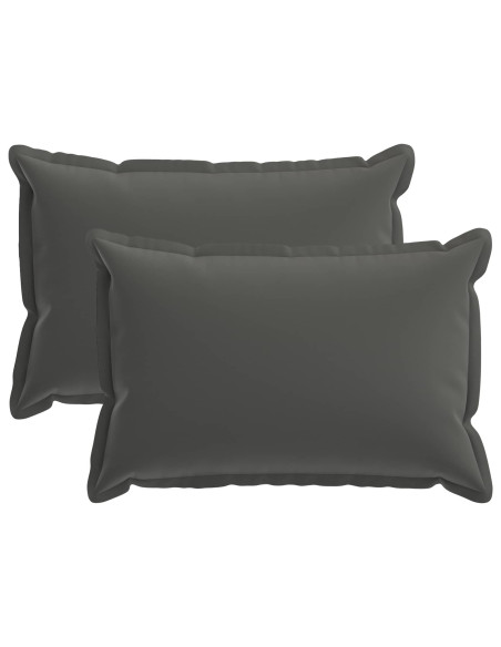 Federa 2 pz HOUTEN Antracite 40 x 60 cm Poliestere