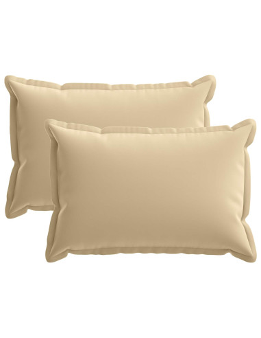 Federa 2 pz HOUTEN Beige 40 x 60 cm Poliestere