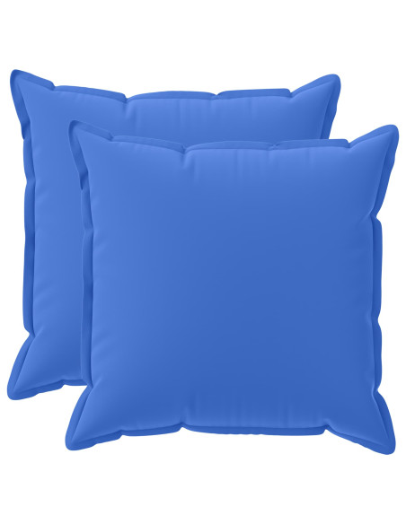 Federa 2 pz HOUTEN Blu Reale 65 x 65 cm Poliestere