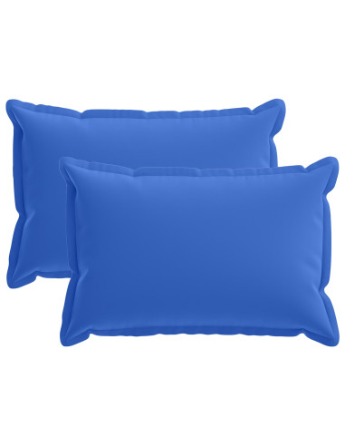 Federa 2 pz HOUTEN Blu Reale 40 x 60 cm Poliestere