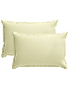 Federa 2 pz HOUTEN Crema 40 x 60 cm Poliestere