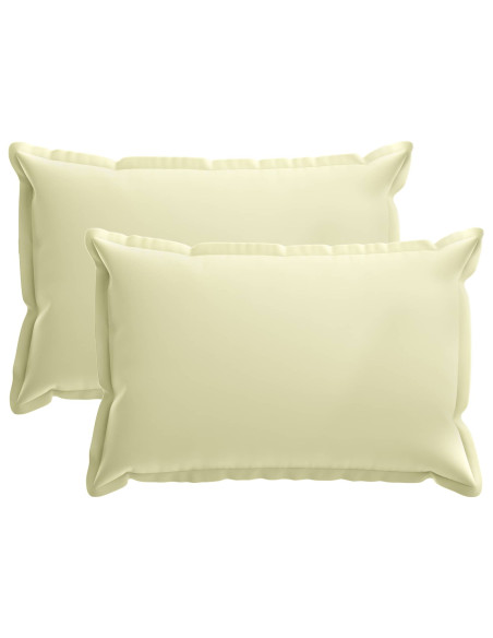 Federa 2 pz HOUTEN Crema 40 x 60 cm Poliestere