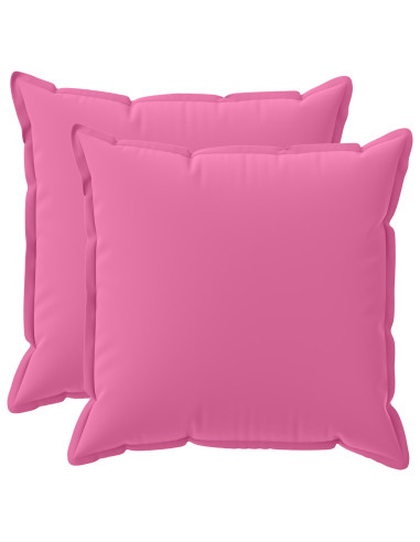 Federa 2 pz HOUTEN Rosa 65 x 65 cm Poliestere