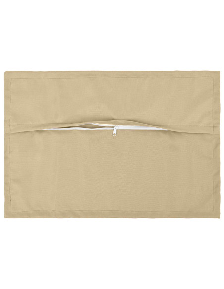 Federa 2 pz HOUTEN Beige 40 x 60 cm Poliestere