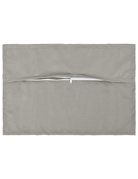 Federa 6 pz HOUTEN Grigio 40 x 60 cm Poliestere