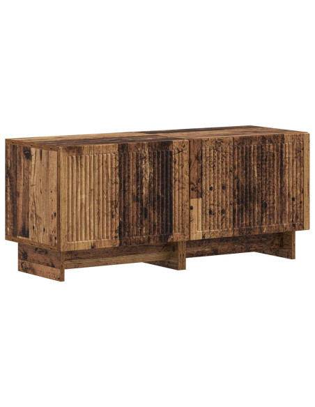 Mobile TV LED a 5 pezzi Legno antico Legno ingegnerizzato