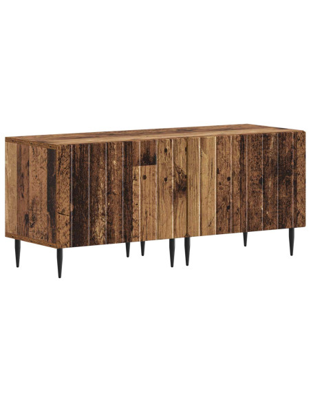 Mobile TV LED a 5 pezzi Legno antico Legno ingegnerizzato