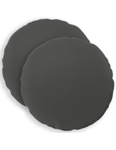 Federa 2 pcs HEERLEN Antracite Ø 60 cm Poliestere