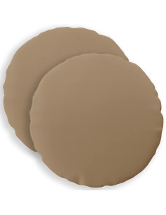 Federa 2 pz HEERLEN Tortora Ø 60 cm Poliestere