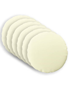 Federa 6 pcs HEERLEN Crema Ø 60 cm Poliestere